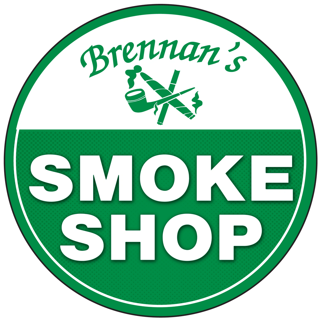 Brennan's Smoke Shop Company Logo